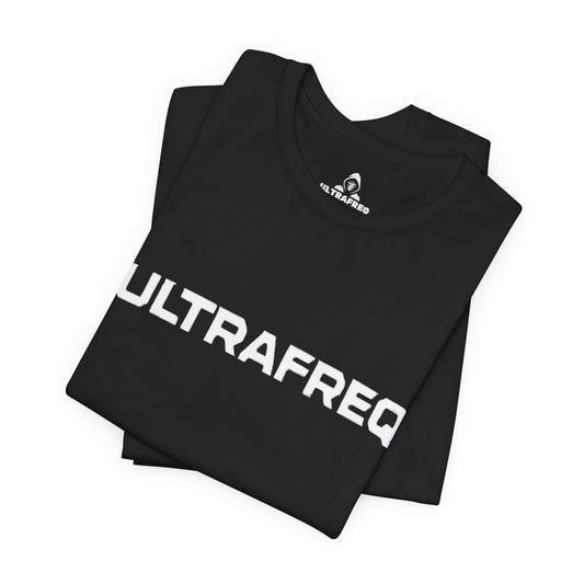 SIGNAL/01 Tee White Logo – Pure Frequency