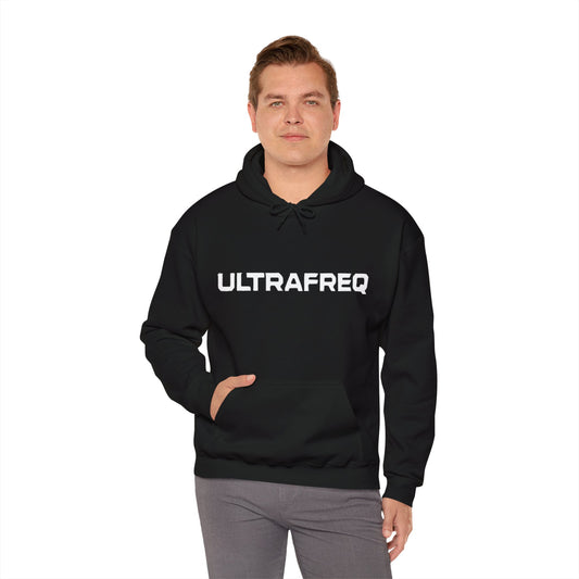 SIGNAL/01 Hoodie White Logo – Power in the Silence