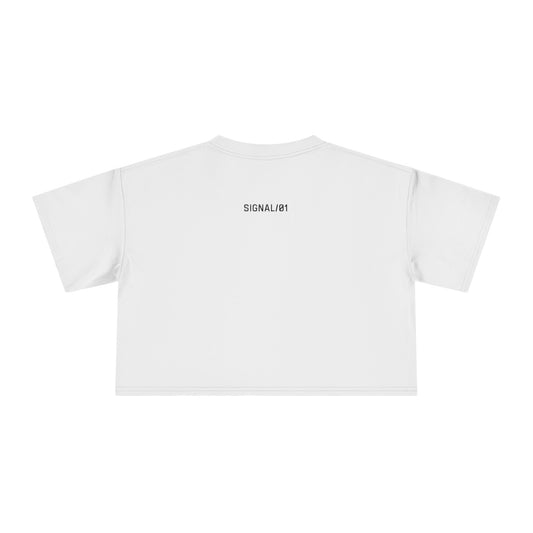 Women's Crop Tee - ULTRAFREQ Signal/01