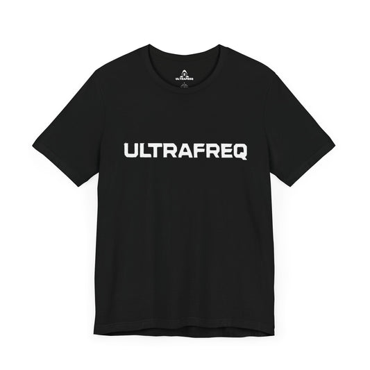 SIGNAL/01 Tee White Logo – Pure Frequency